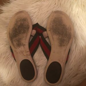 Gucci now thong sandals